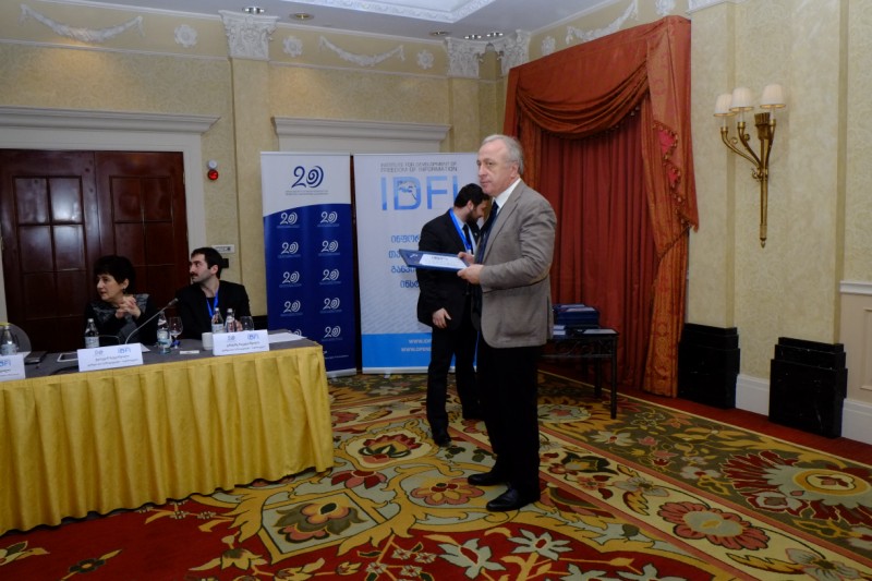 Tbilisi State Medical University was awarded in the nomination - “Access to Public Information in Georgia 2014”